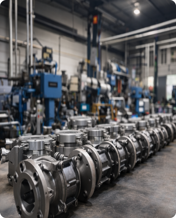 Industrial facility at MD Valves