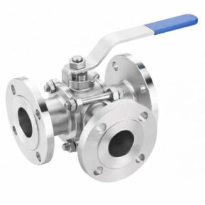 3 Way Ball Valves Flanged