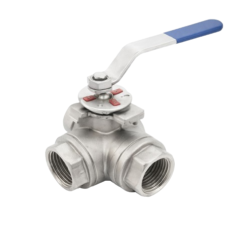 3 Way Ball Valves Screwed