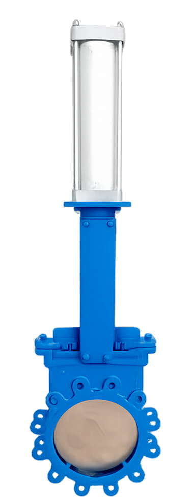 Pneumatic Cylinder op Lug Type Knife Edge Gate Valve