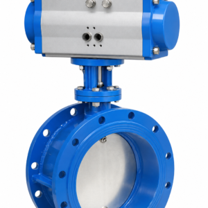 Pneumatic Op. D/F Damper Butterfly Valve