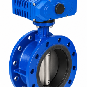 Electrical Double Flanged Butterfly Valve