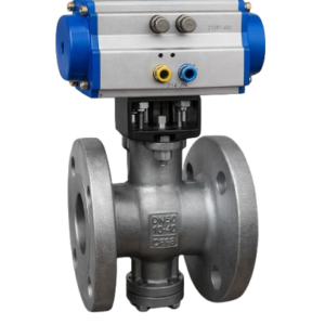 Pneumatic Flanged Ball Valve