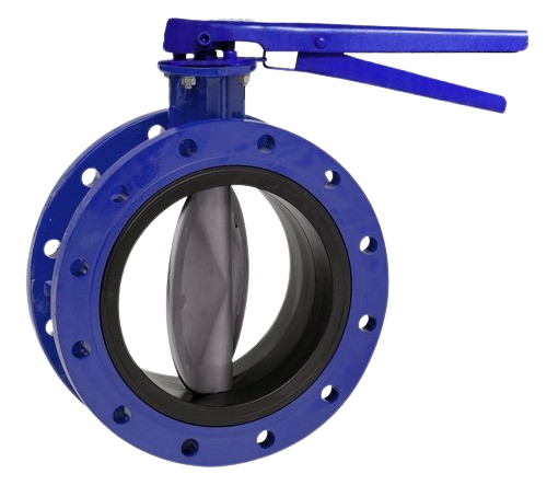 Double Flanged Butterfly Valve