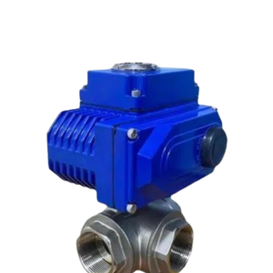 Electrical 3 Way Ball Valves Screwed
