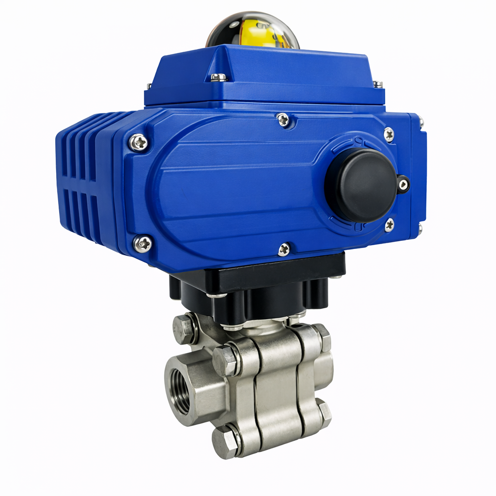 Electrical High Pressure Ball Valve