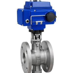 Electrical V - Knotch Ball Valves