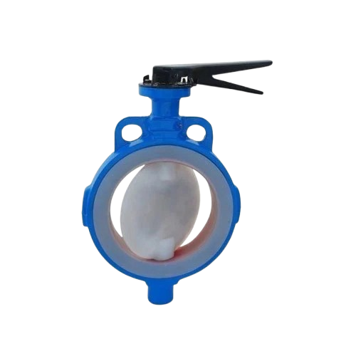 PFA FEP Lined Butterfly Valve