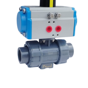 Pneumatic UPVC Ball Valve