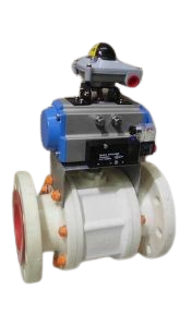 Pneumatic Polypropylene Ball Valve